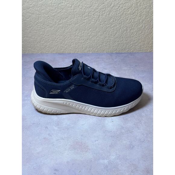 SKECHERS BOBS SPORT Slip-ins Memory Foam Slate Blue Men’s 8 SN 118303 main image 8